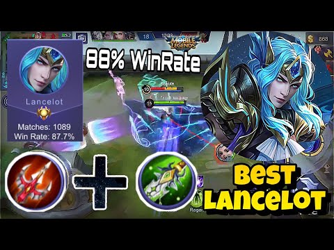 EPIC COMEBACK GAMEPLAY | WORLD BEST LANCELOT 88% WINRATE | MOBILE LEGENDS MONTAGE