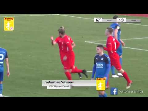 Die Treffer des 18. Spieltags in der Fußball-Hessenliga