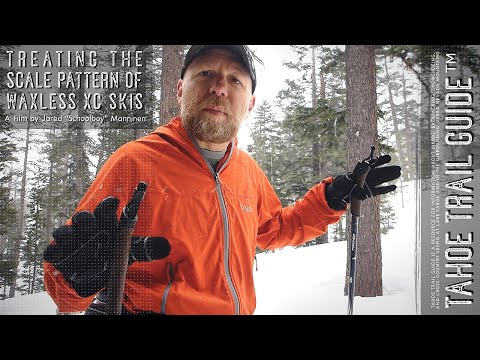 Treating The Scale Pattern of Waxless XC Skis