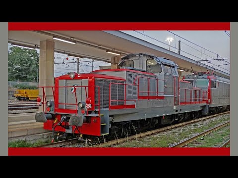 La nuova livrea MERCITALIA ALLA  D.145.2013 sul LIS Marcianise-Foggia a Benevento.