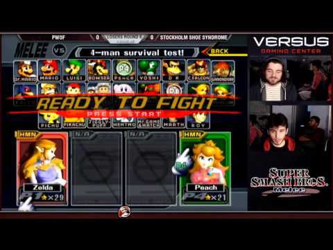 Versus Melee Weekly 1/24/16 - Losers R6 - Prof (Sheik, Marth) vs Stockholm Syndrome (Peach)