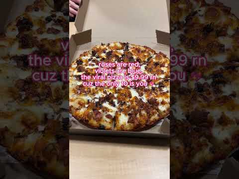 send this to them 💖 order pizza with any crust and any toppings for just $9.99 thru 3/2!