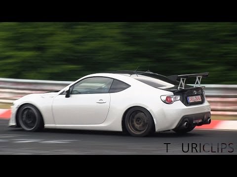 Mysterious Toyota GT86 prototype spied testing at the N rburgring