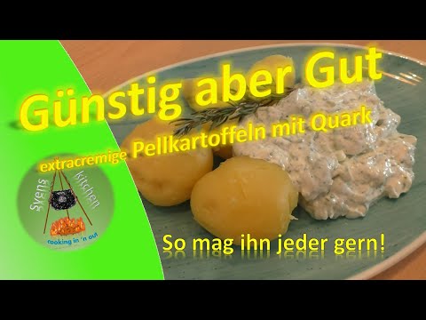 GÜNSTIG ABER GUT - Extracremig! Pellkartoffeln mit Quark - so mag es jeder...