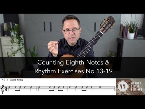 Counting Eighth Notes (Rhythm Lesson and Exercises)