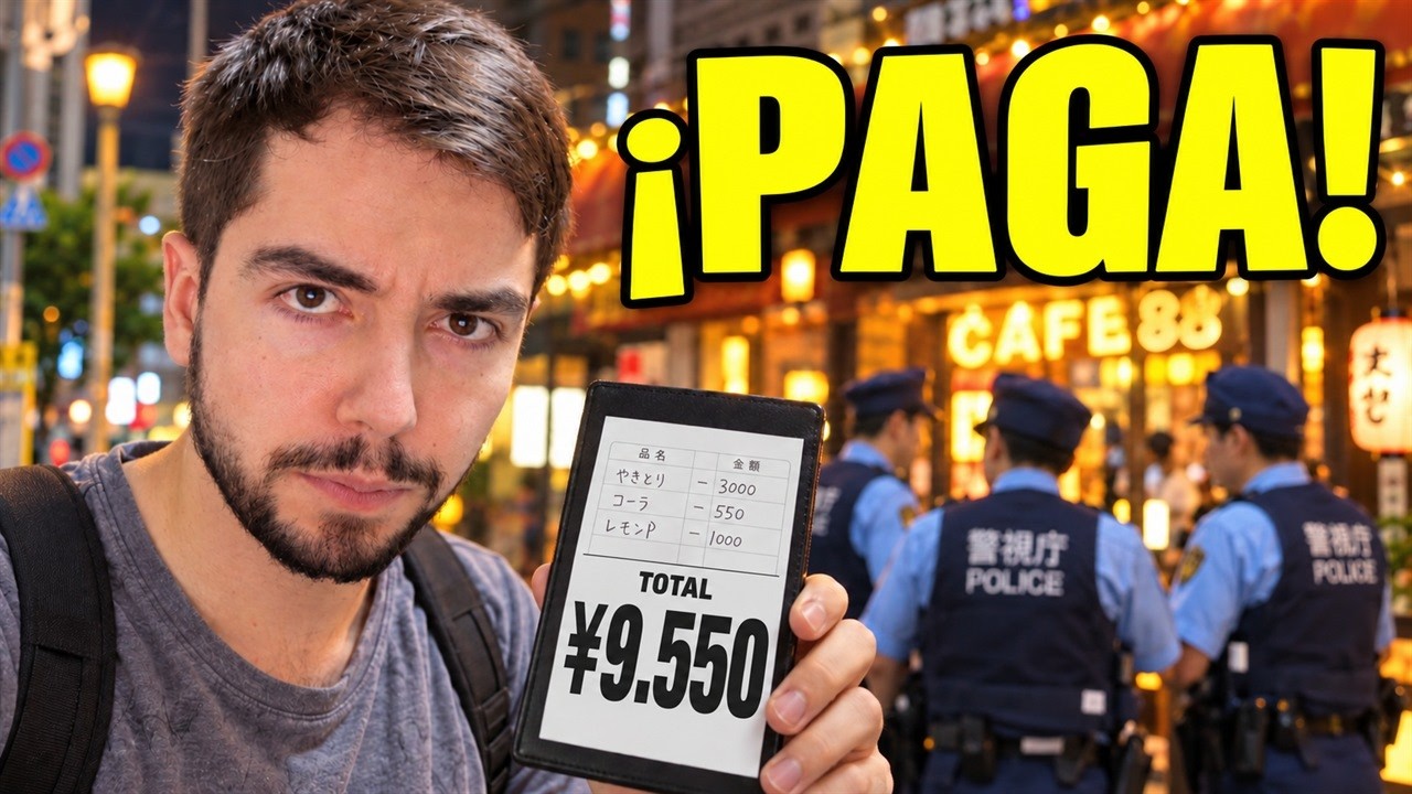 Me ESTAFARON y la POLICÍA japonesa me dijo que PAGARA 😱 (Lo grabé)