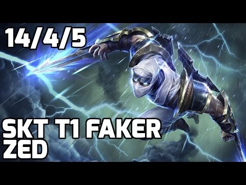 SKT Faker Zed vs Viktor [Patch 5.14]