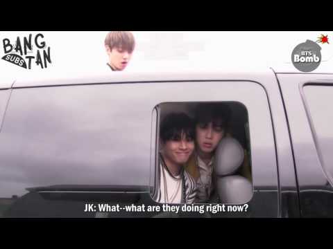 [ENG] 150607 [BANGTAN BOMB] Facial muscles exercise time in the car