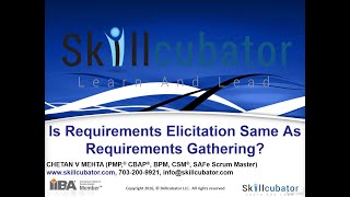 DIFFERENCE BETWEEN REQUIREMENTS GATHERING AND REQUIREMENTS ELICITATION