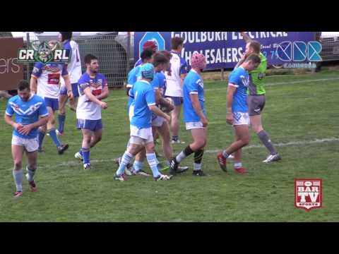 2017 Canberra RL Round 13 Reserve Grade Highlights - Goulburn Workers Bulldogs Vs Queanbeyan Blues