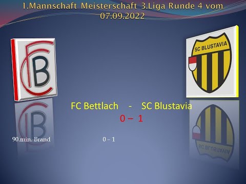 1.Mannschaft Meisterschaft 3.Liga FC Bettlach - SC Blustavia