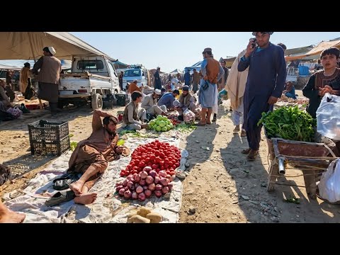 Inside Afghanistan’s Real Street Market 🇦🇫 | Daily Life Walk Tour 2026