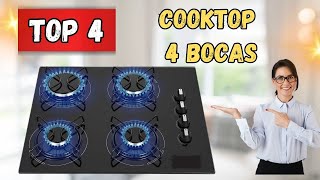 Os Melhores Cooktops 4 Bocas: Elegância e Praticidade para Sua Cozinha!