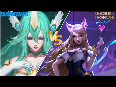 WILD RIFT CLUWZ FULL AD SORAKA vs. AHRİ MID LANE DIAMOND GAMEPLAY | SEASON 5 (BUILD & NEW RUNES)