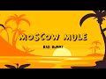 Moscow Mule - Bad Bunny (ENGLISH LYRICS) Spanish/English