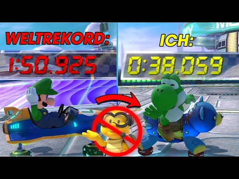 Alle Weltrekorde OHNE LAKITU schlagen!? Mario Kart 8 Deluxe