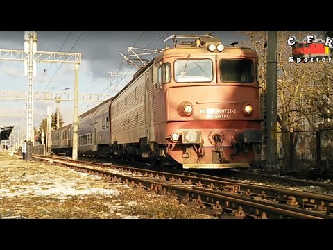 Trenuri la Inceput de Primavara in Gara Bistrita Nord | Creața EA721, EA449, AMX796, EA904, EA782