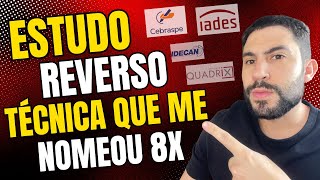 Estudo Reverso: O Método que me fez ser NOMEADO 8x
