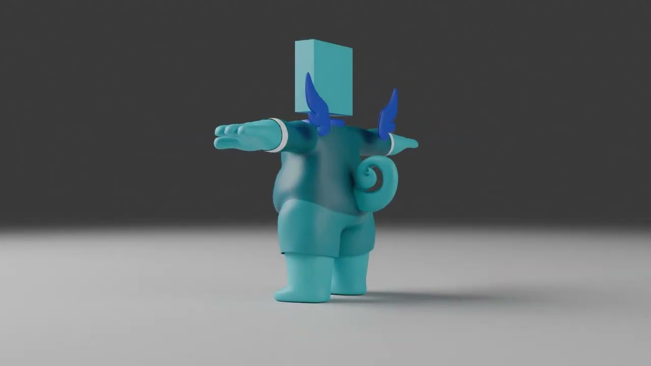 TV-Vrchat-Avatar 3D Modell