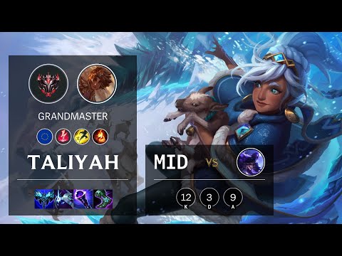 Taliyah Mid vs Ryze - EUW Grandmaster Patch 11.5