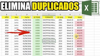 COMO BUSCAR Y ELIMINAR DUPLICADOS EN EXCEL