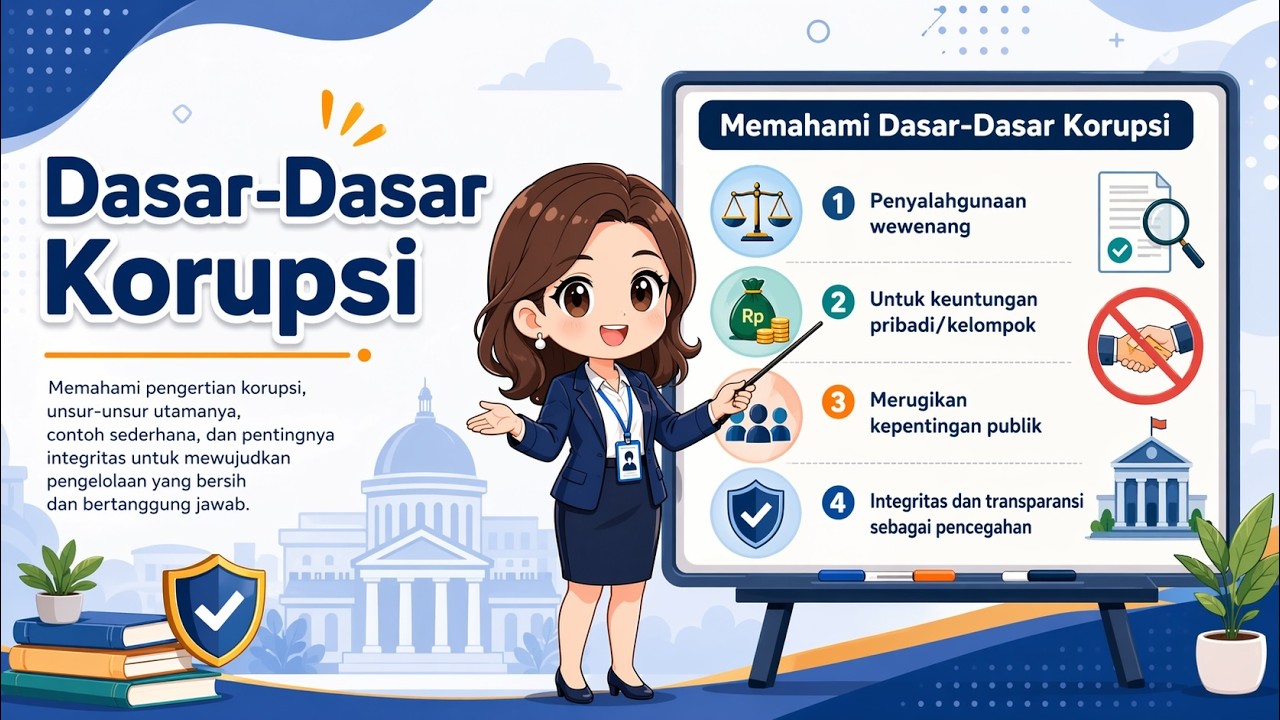 SERIAL EDUKASI: DASAR-DASAR KORUPSI