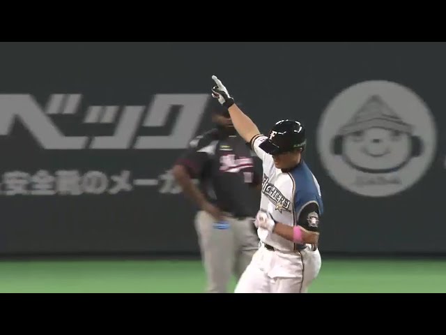 【9回裏】土壇場で追いついた!! ファイターズ・田中賢 9回2アウトから劇的同点2号ソロ!!  2016/7/10 F-M