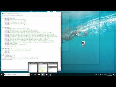 Python Dice Game Tutorial Part 5