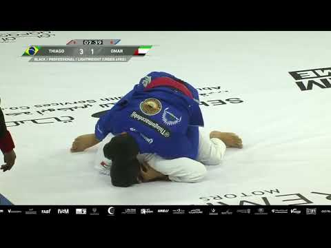 OMAR AL FADHLI vs THIAGO MACEDO - ABU DHABI GRAND SLAM 2022 JIU JITSU