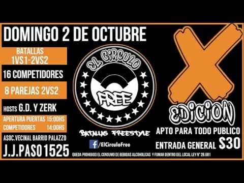 El Circulo Free Clasificatorias "X" Doker-Dozent-Lautary-Sismo