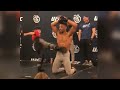 Kevin Lee Taking Stomach Kicks From A Kid