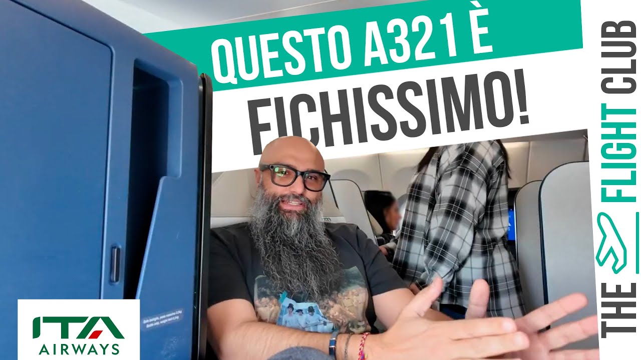 Flugbericht in der Business Class an Bord des ITA Airways A321