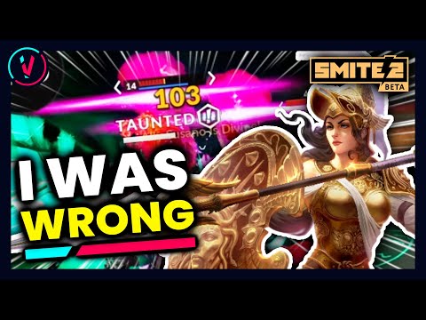 Athena Support Might Actually Be Busted In Ranked... | SMITE 2 Ranked OB 11