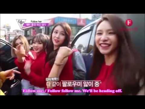 Fiestar: Follow Me Cut - "Hongdae Street Performance" [ENG SUB]