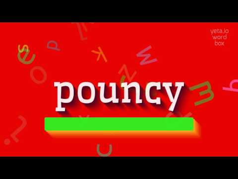 How to say "pouncy"! (High Quality Voices)