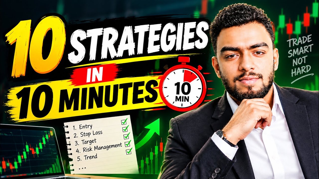 Trading सीखनी है? | ये 10 Strategies जान लो | Best Trading Strategies For Beginners 