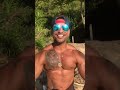 Muscle worship beach 🏝 time