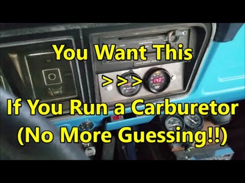 Become a Carburetor Tuning Expert - Tune by AFR Gauge (CHEAP Wideband Install w/ Part Links)