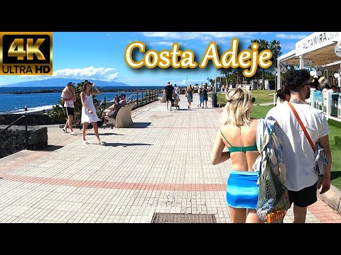 TENERIFE - COSTA ADEJE | Look at the Current Atmosphere 😎 Pleasant Weather in Mid-February 2023