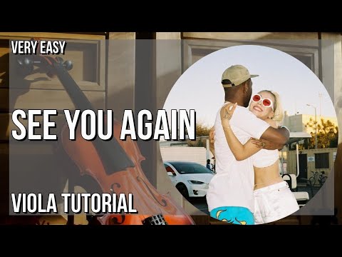 SUPER EASY: How to play See You Again  by Tyler the Creator ft Kali Uchis on Viola (Tutorial)
