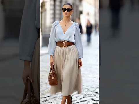Zeitloser und eleganter Stil #Mode #Stil #Milanstreetstyle