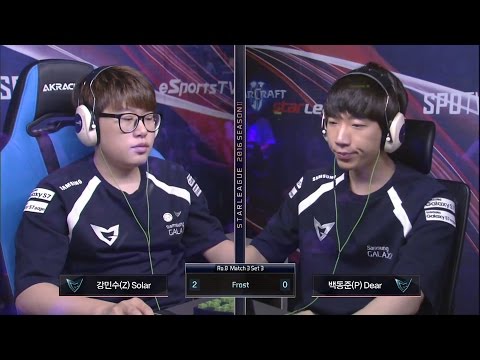 [SSL S2] Ro.8 match3 Solar vs Dear 3set