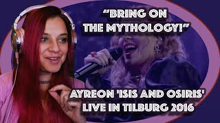 Bartender Reacts *Bring on the mythology!* Ayreon &#39;Isis and Osiris&#39; Live in Tilburg 2016