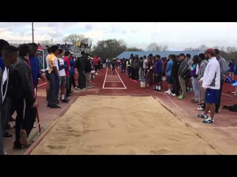Long jump: 22'5" jump