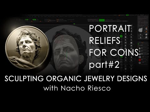Sculpting Organic Jewelry Designs with ZBrush – Nacho Riesco Gostanza