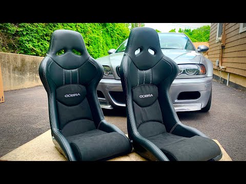 The Best Dual Purpose Bucket Seats Cobra Nogaro Install - E46 M3