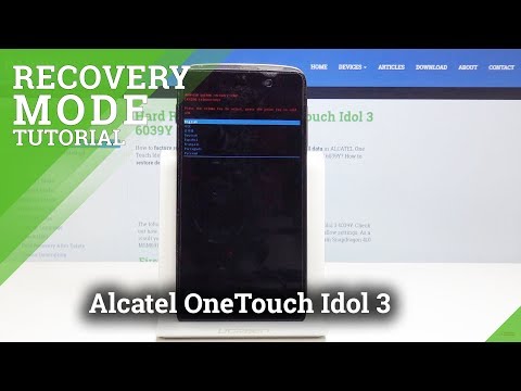 Alcatel OneTouch Idol 3 Recovery Mode