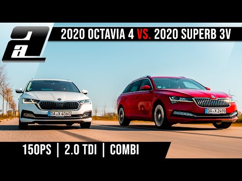 2020 Octavia vs. Superb | The BIG Skoda Combi Comparison | BUYING GUIDE