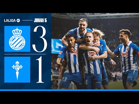 ⚽ RESUM J15 | Espanyol 3-1 Celta | #LaLigaHighlights