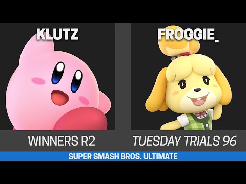Tuesday Trials 96 SSBU Winners R2 - Klutz (Kirby) vs froggie_ (Isabelle)